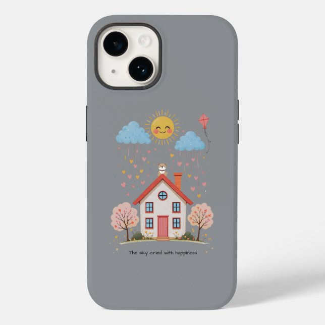 The sky cried with happiness (Baksida)