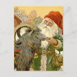 “The Sled Goat” av Jenny Nystrom Vykort