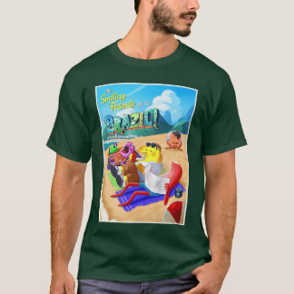 The Smiling Friends åker till Brasilien retro T Shirt