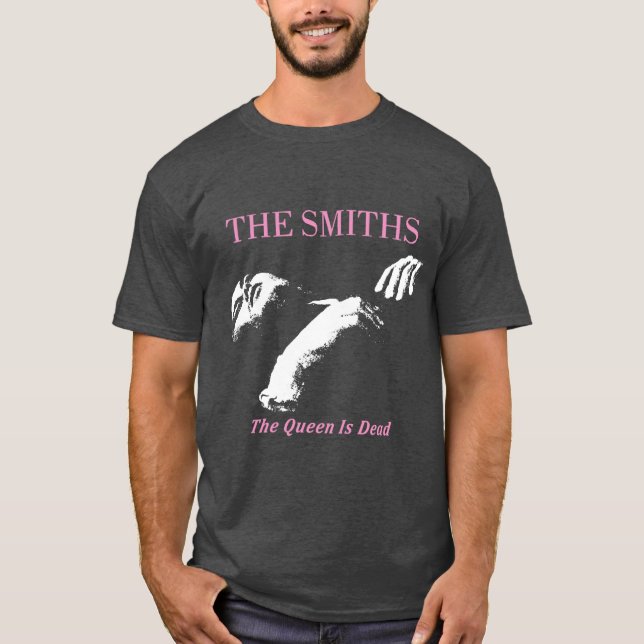 The smiths drottningen är död t-shirt vän (Framsida)