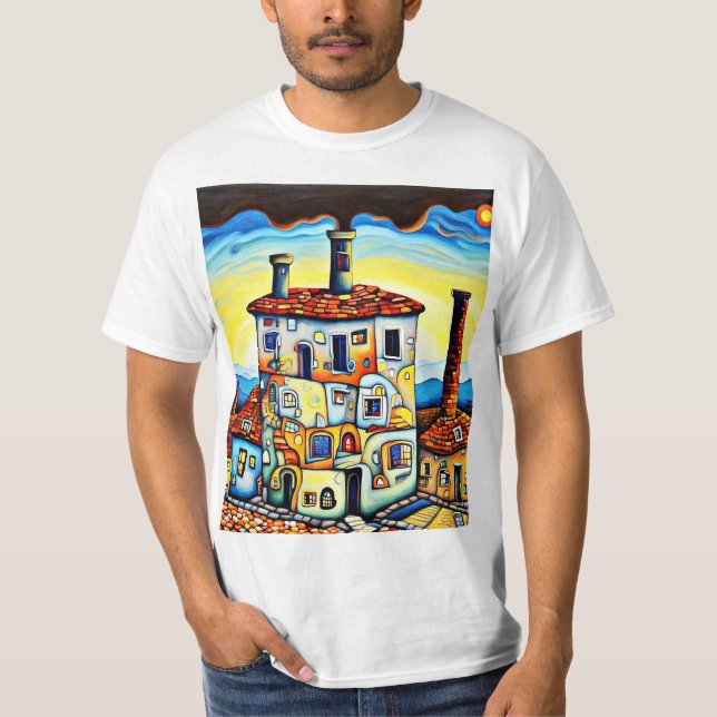 The Smoking House T Shirt (Framsida)