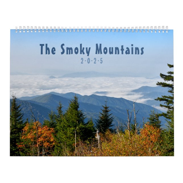 The Smoky Mountains 2025 Calendar Kalender (Omslag)