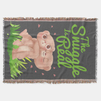 The Snuggle is Real Cute Bear Hugs Filt