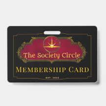 The Society Circles medlemskort-ID