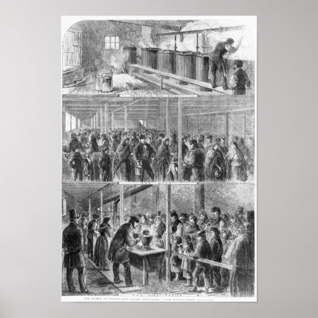 The Society of Friends' Soppa Kitchen Poster (Framsidan)