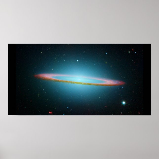 The Sombrero Galaxy-affischen Poster (Framsidan)