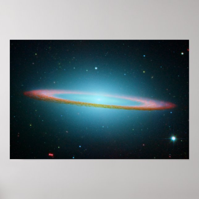 The Sombrero Galaxy-affischen Poster (Framsidan)