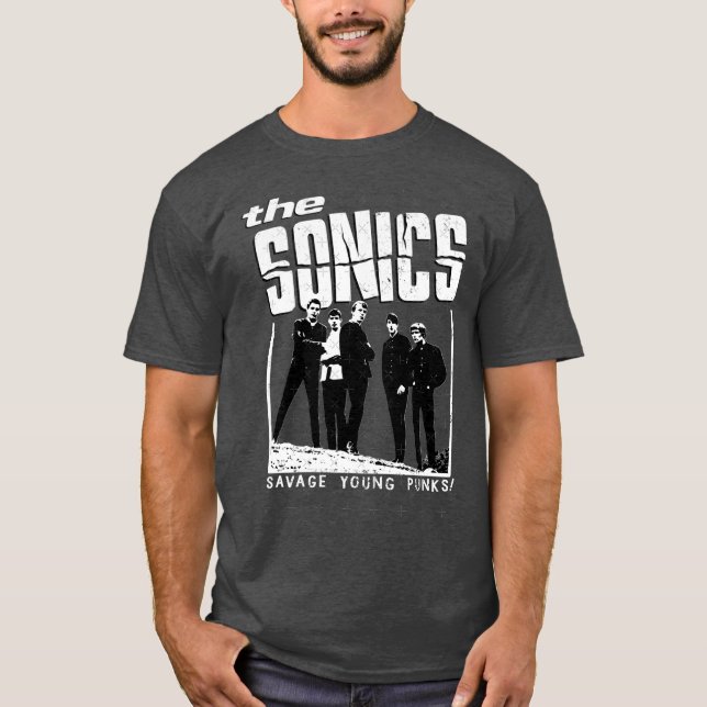 The Sonics White T Shirt (Framsida)