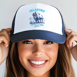 The Sooner State Buffalo Illustration Gift Keps