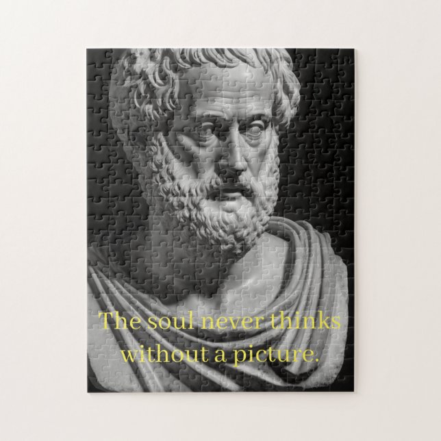 The Soul never thinks without a picture Pussel (Vertikal)