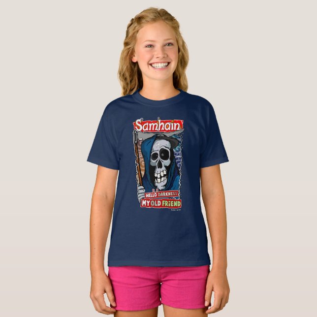 The sound of Samhain T Shirt (Hel framsida)