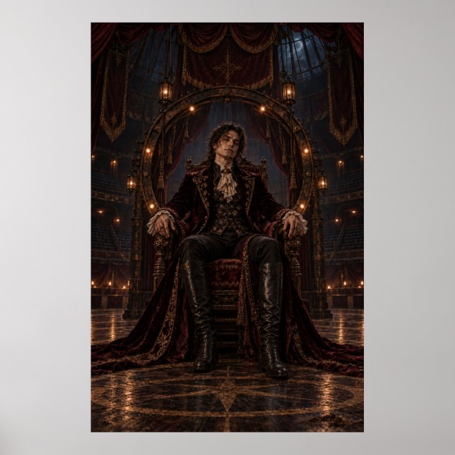 The Sovereign | Gothic Circus Fine Art Poster (Framsidan)