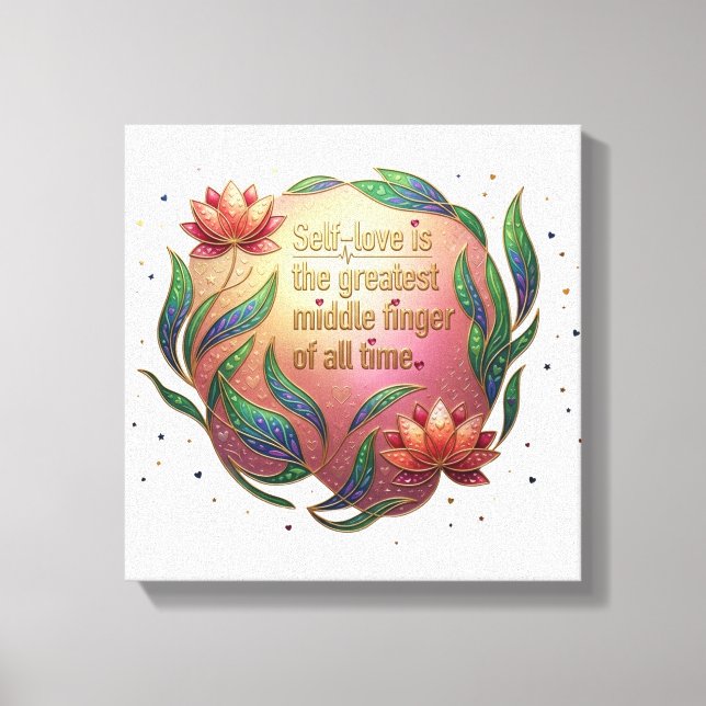 The Sovereign Heart Canvastryck (Framsida)