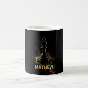 The Sovereign Lyxig Mörk Schackkung Executive Magisk Mugg