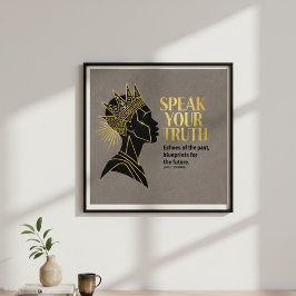 The Sovereign Voice: Echoes & Blueprints Poster