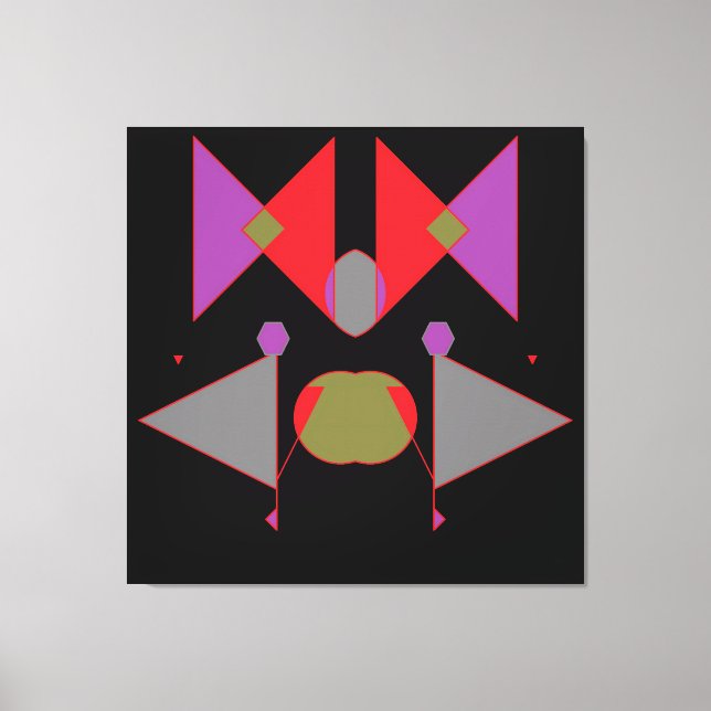 The Space Martini Connection III Canvastryck (Framsida)