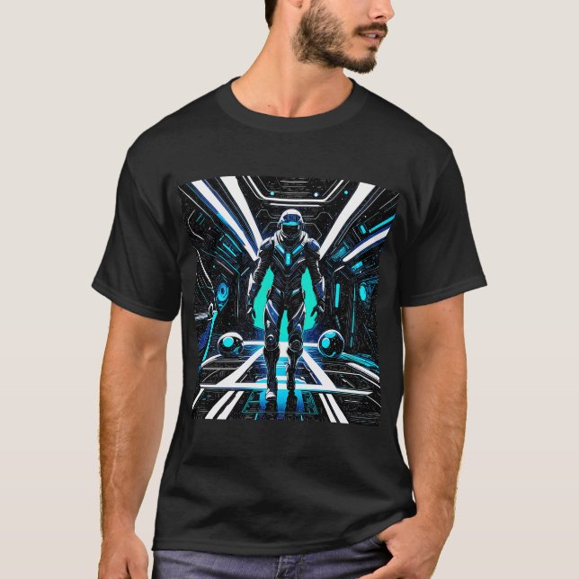 The Space & the Astronaut#4 T Shirt (Framsida)
