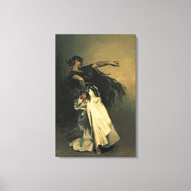 The Spain Dancer, study for 'El Jaleo', 1882 Canvastryck (Framsida)
