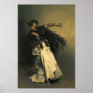 The Spain Dancer, study for 'El Jaleo', 1882 Poster