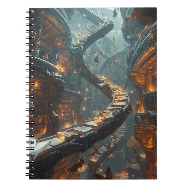 The Spiral of Stories Anteckningsbok (Framsidan)