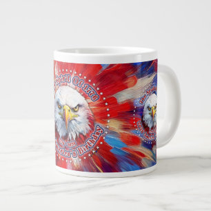 The Spirit Of 1776, 2026 Amerikas röda örnfyrverke Jumbo Mugg
