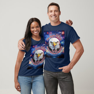 The Spirit Of 1776, 2026 Brown Eagle Fireworks M T Shirt
