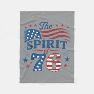 The Spirit Of 76 Usa Flag 250-årsjubileum Fjärde Fleecefilt