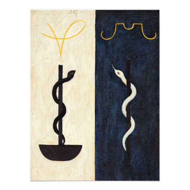 The Spirit World, nr 57, 1915 av Anna Cassel Fototryck (Framsidan)