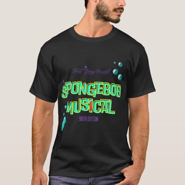 The SpongeBob Musical Heartstrings End of Summer 2 T Shirt (Framsida)