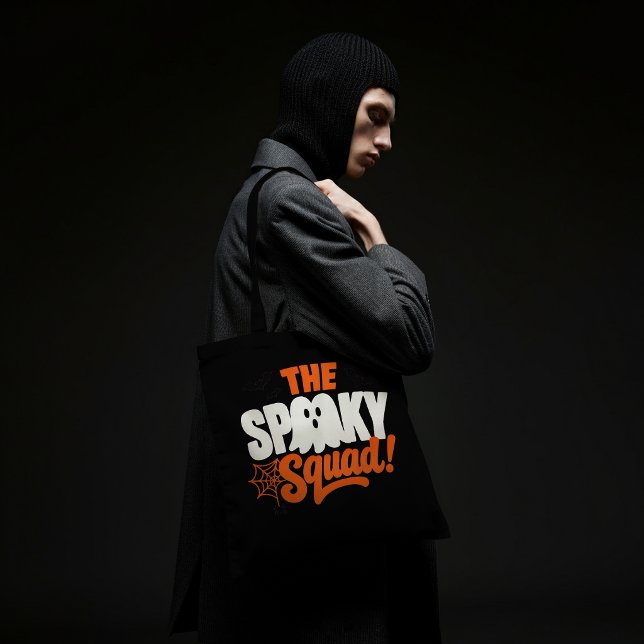 The Spooky Squad Halloween-design Tygkasse (Skapare uppladdad)
