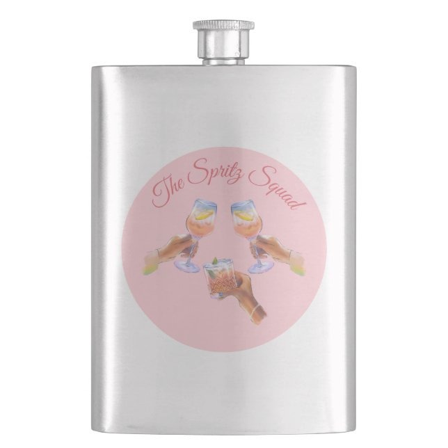 The Spritz Squad | Möhippa Brudtärna Fickplunta (Framsidan)