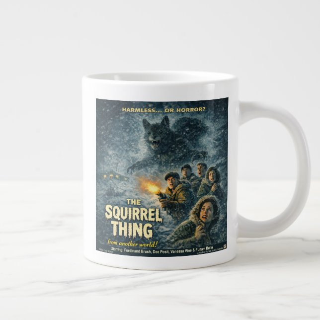 The Squirrel Thing Filmparodi Jumbo Mugg (Höger)