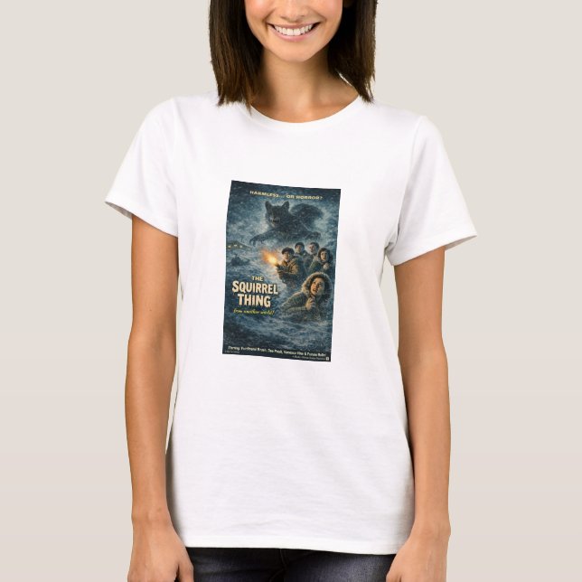 The Squirrel Thing Filmparodi T Shirt (Framsida)