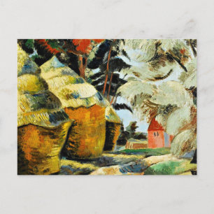 The Stackyard, berömd målning av Paul Nash Vykort