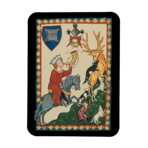 The Stag Hunt, 14:e århundradets medeltida konst Magnet