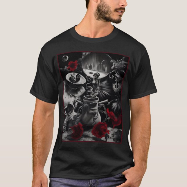 "The Stage of Shadows" T Shirt (Framsida)