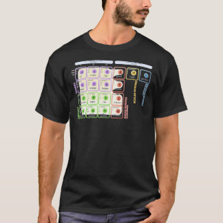 The Standard Model Of Particle Physics T Shirt