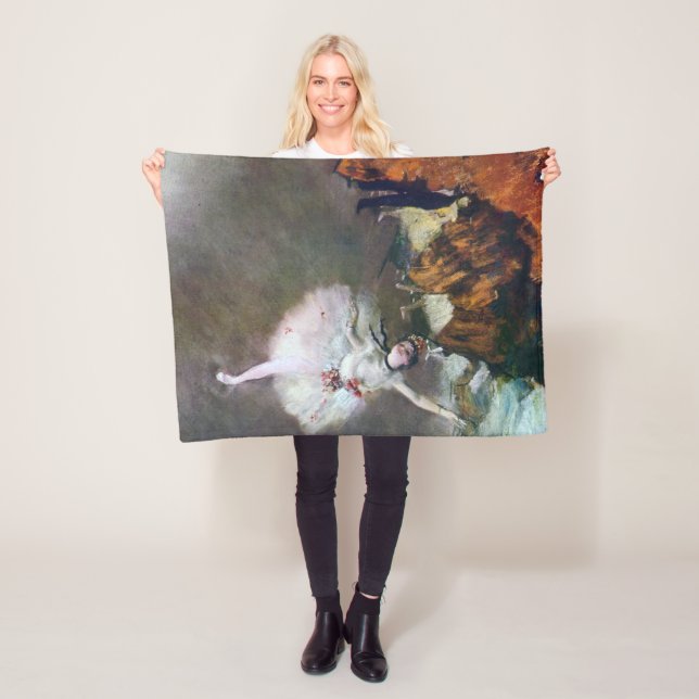 The Star, Ballerina, Edgar Degas, 1878 Fleecefilt (På plats)