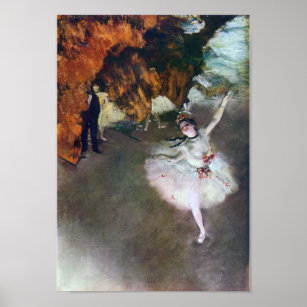 The Star, Ballerina, Edgar Degas, 1878 Poster