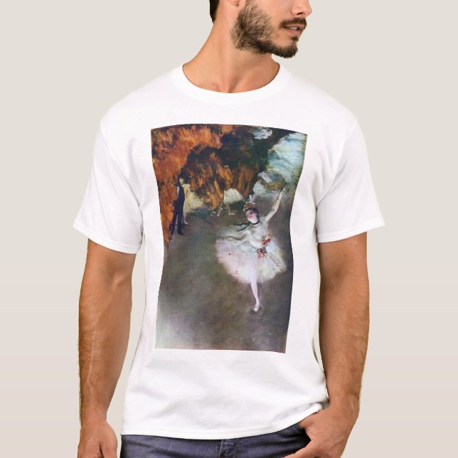 The Star, Ballerina, Edgar Degas, 1878 T Shirt (Framsida)