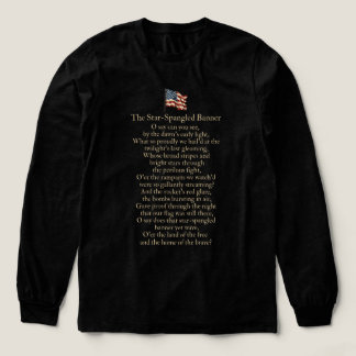 The Star-Spangled Banner Lyrics  T Shirt