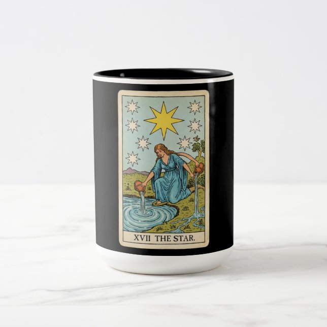 The Star Tarot Två-Tonad Mugg (Center)
