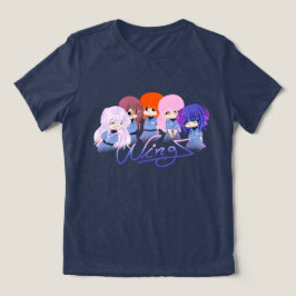 The Staring Characters Tri-Blend Shirt T Shirt