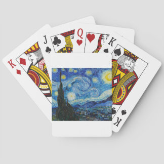 The Starry Night 1889 by Vincent van Gogh Casinokort