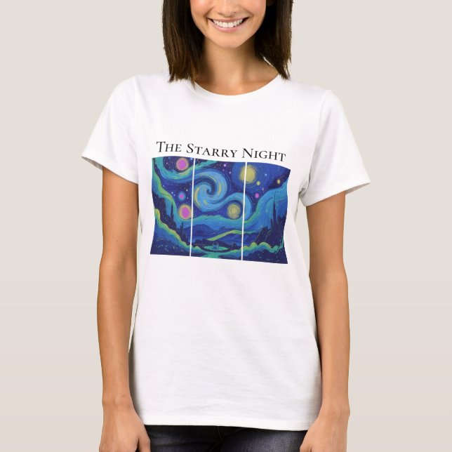 The Starry Night T Shirt (Framsida)