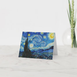 The Starry Night - Vincent Van Gogh Kort