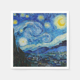 The Starry Night - Vincent Van Gogh Pappersservett