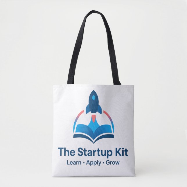 The Startup Kit Totebag - Premium Canvasväska Tygkasse (Framsida)