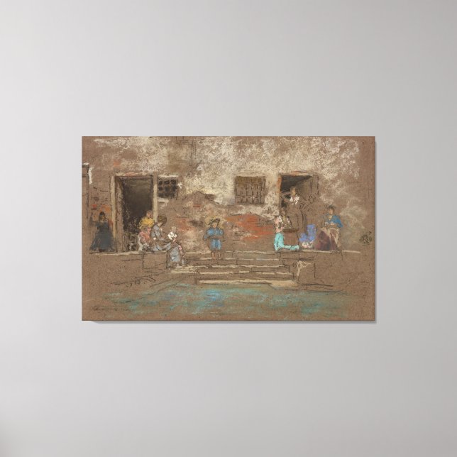 The Steps  Canvastryck (Framsida)