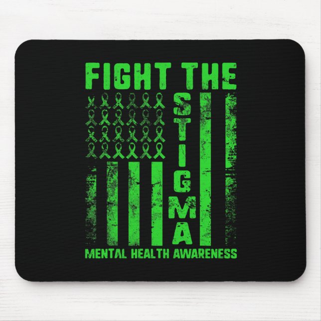 The Stigma Mental Health Awareness Depression Ånge Musmatta (Framsidan)